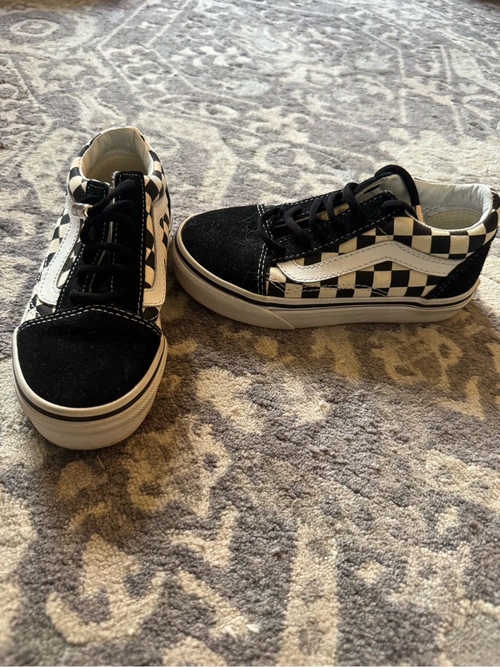 Vans Checkerboard Old Skool - Black & White